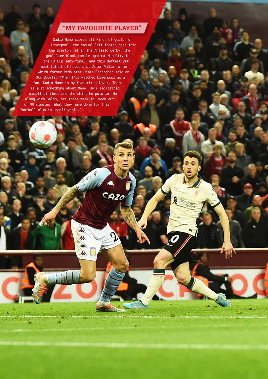 Liverpool FC Magazine Preview Pages