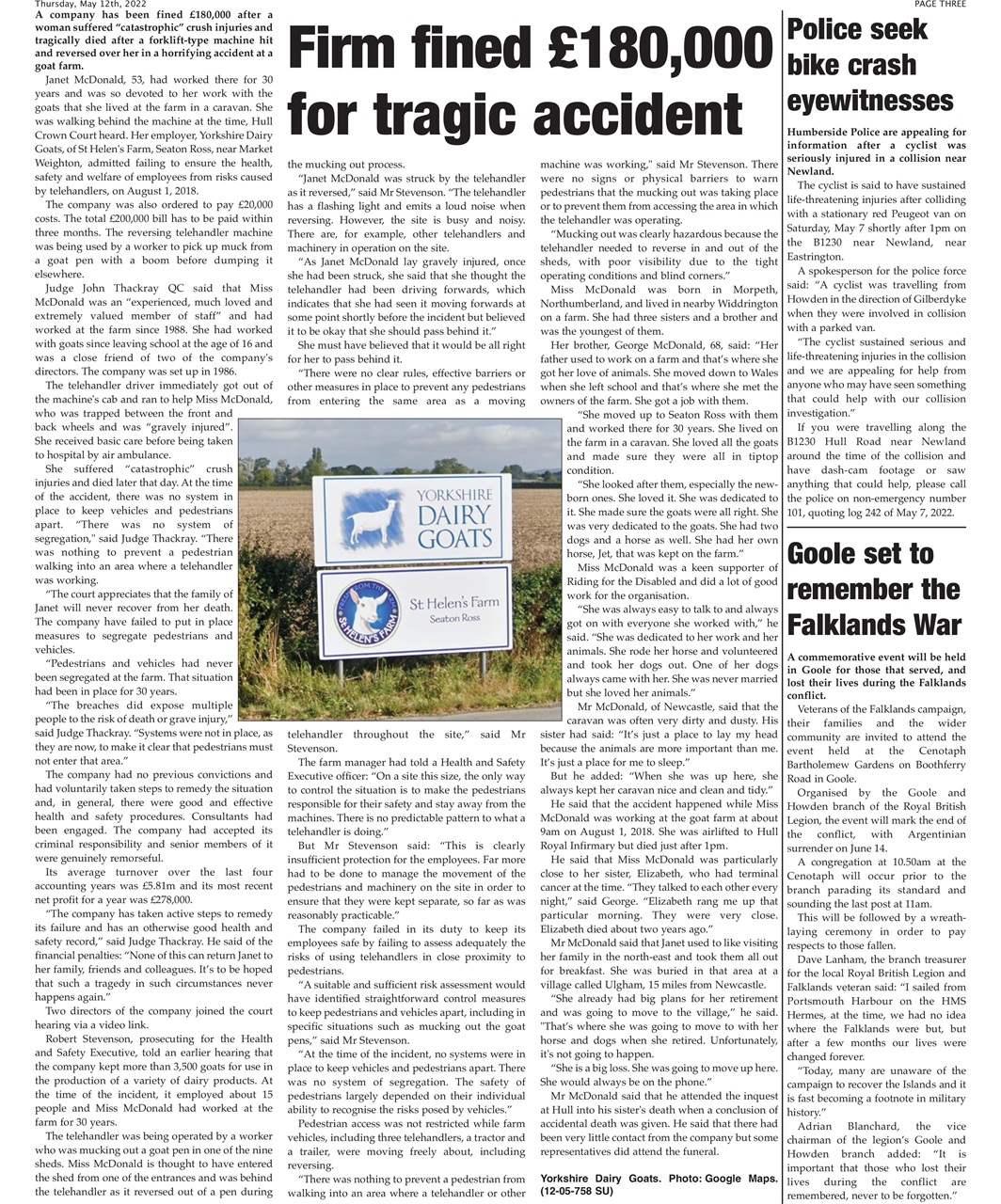 Goole Times Preview Pages