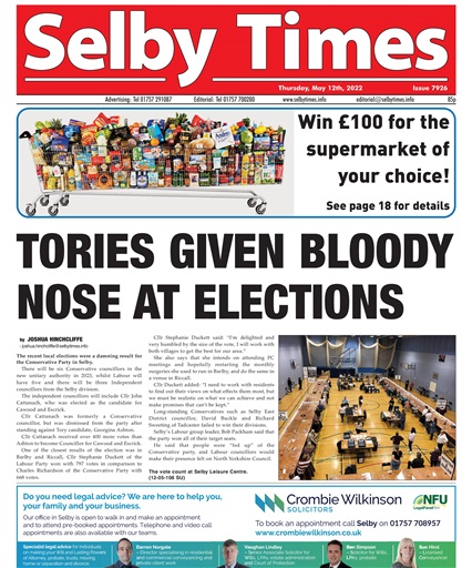 Selby Times issue 