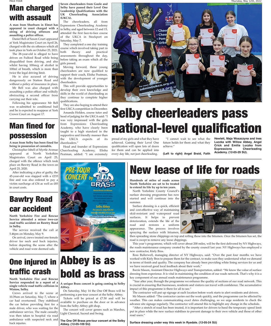 Selby Times Preview Pages