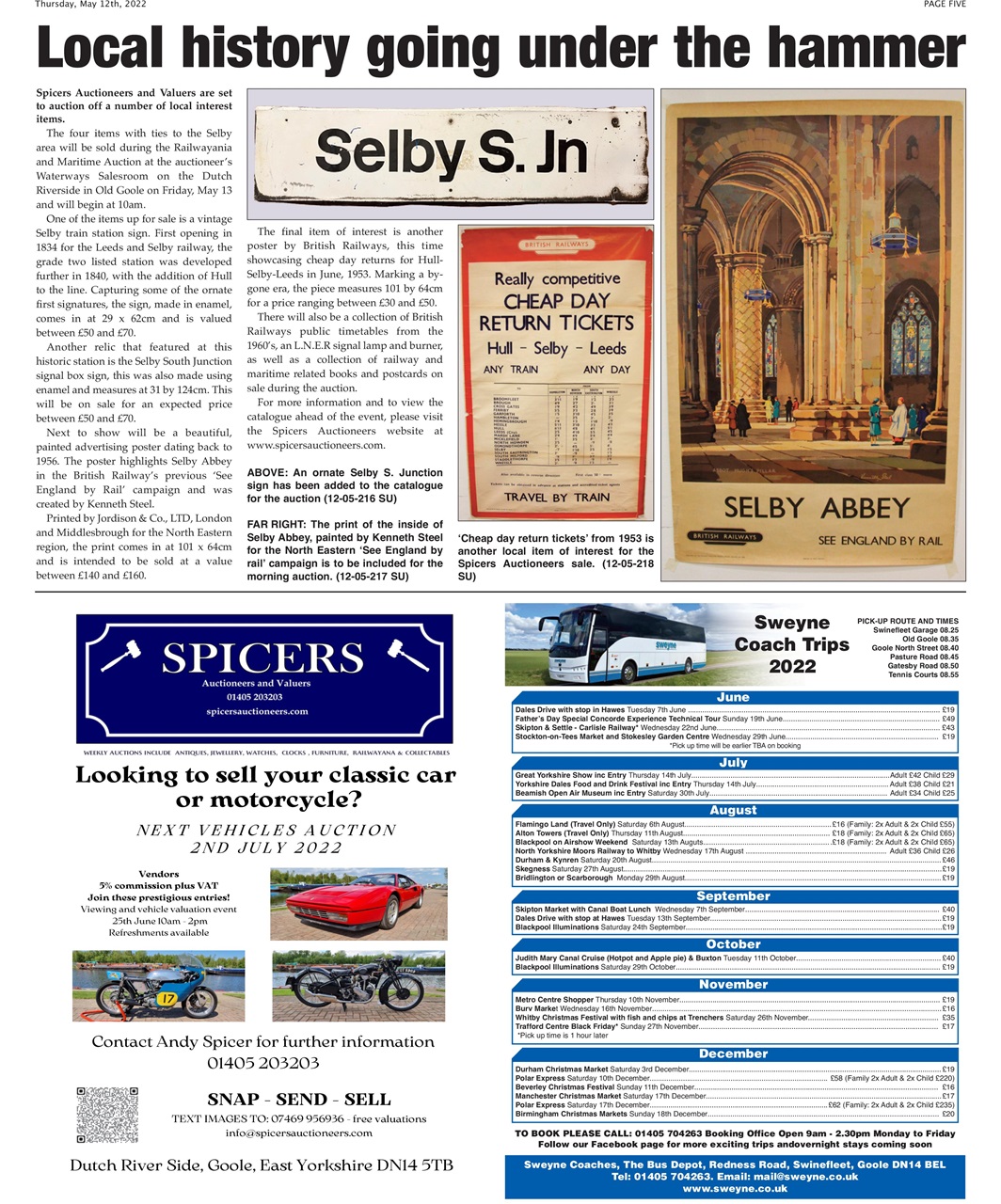 Selby Times Preview Pages