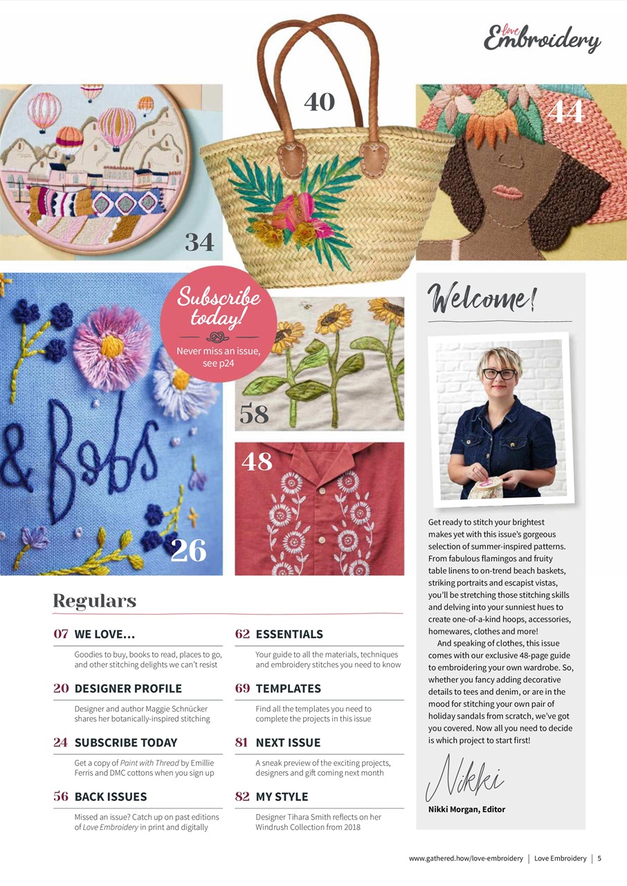 Love Embroidery Preview Pages