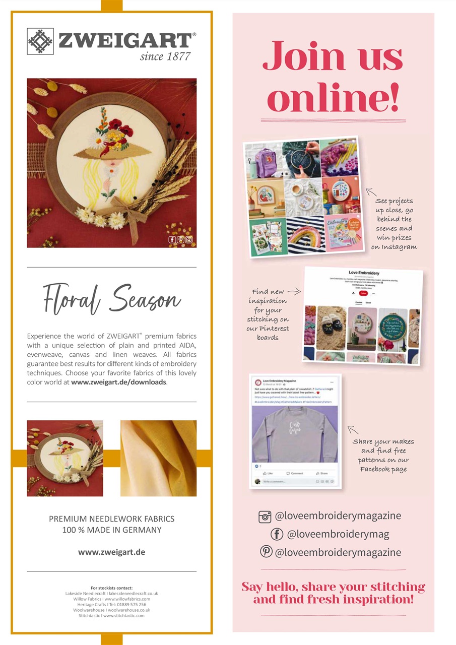 Love Embroidery Preview Pages