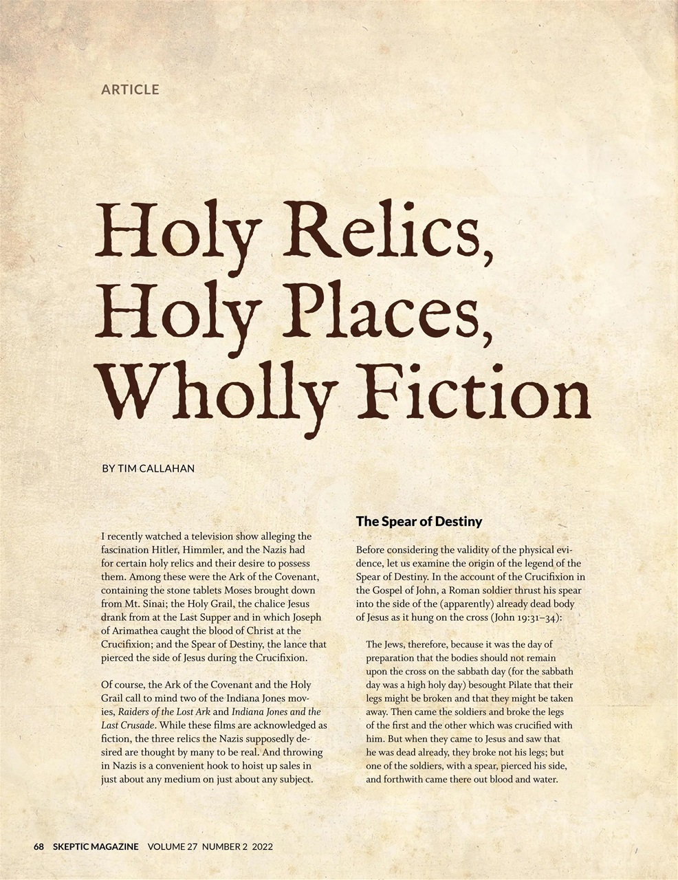 Skeptic Preview Pages