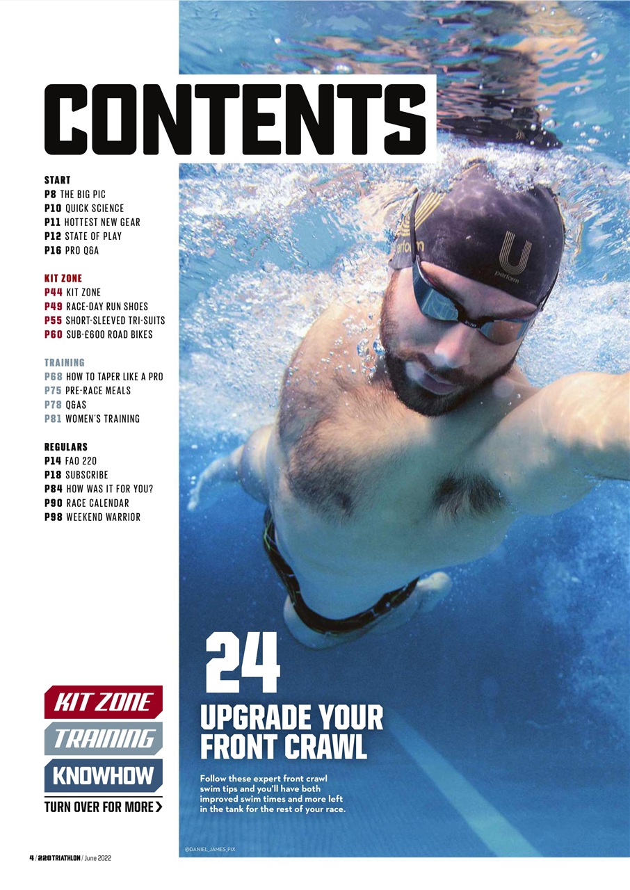 220 Triathlon Magazine Preview Pages