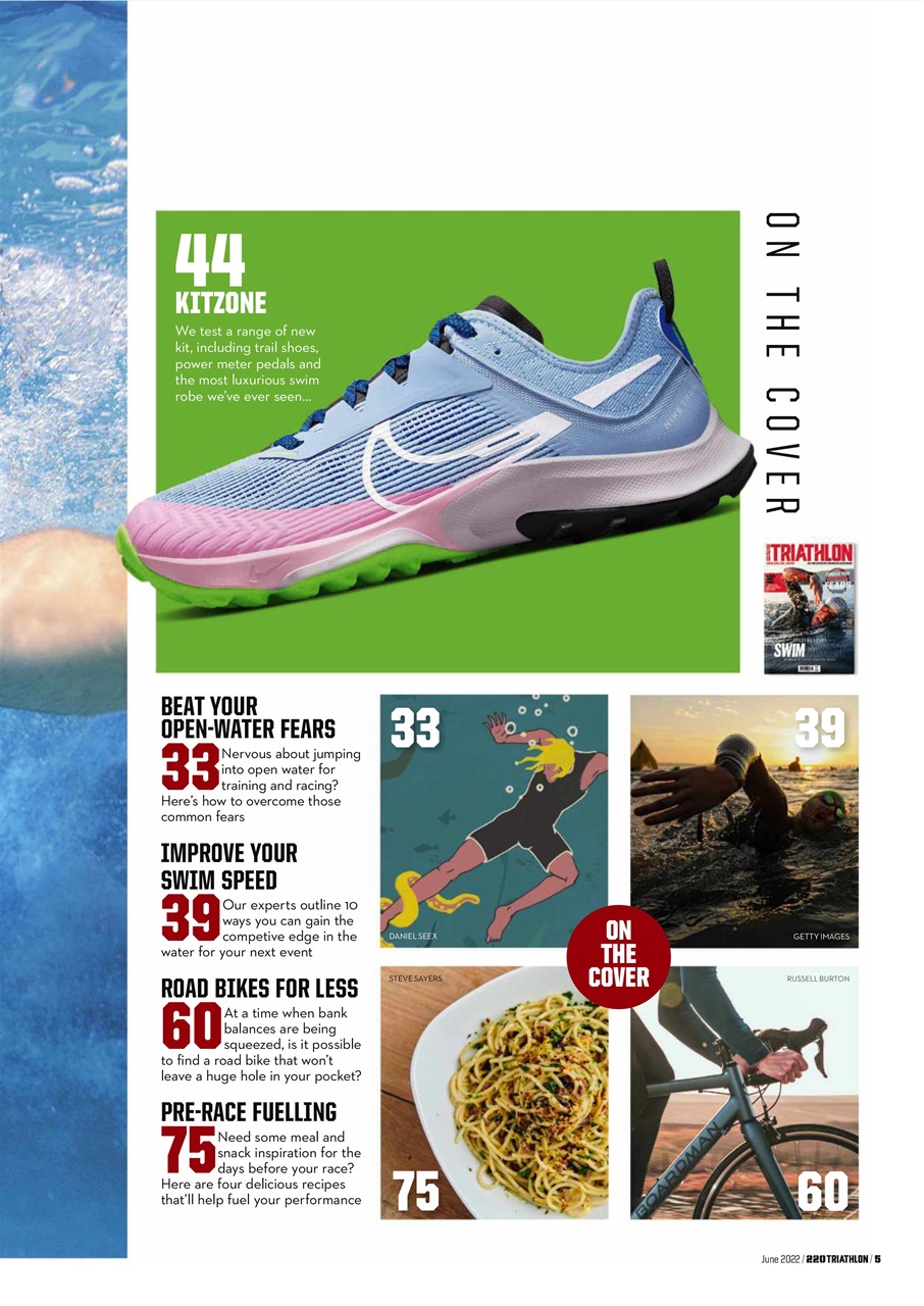 220 Triathlon Magazine Preview Pages