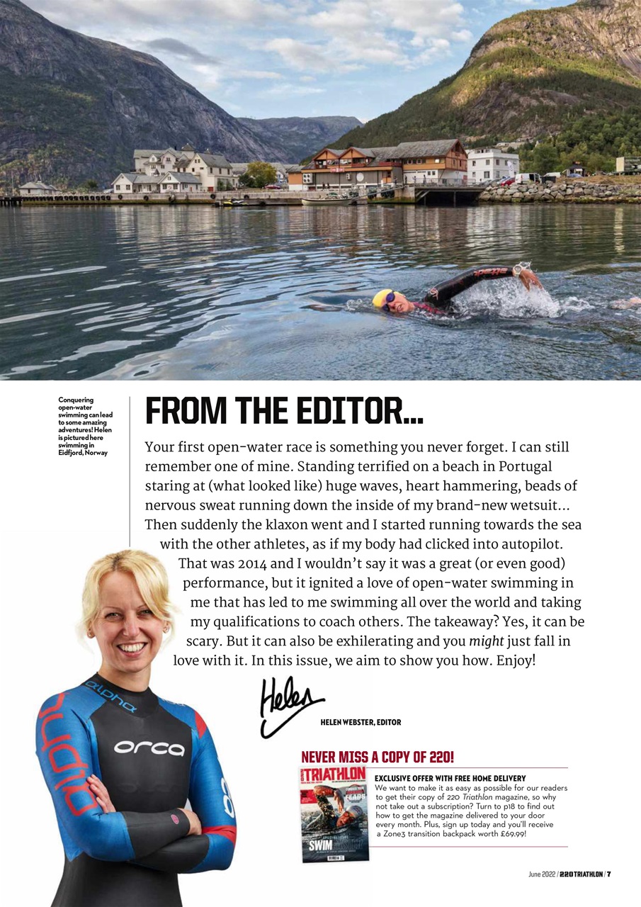 220 Triathlon Magazine Preview Pages
