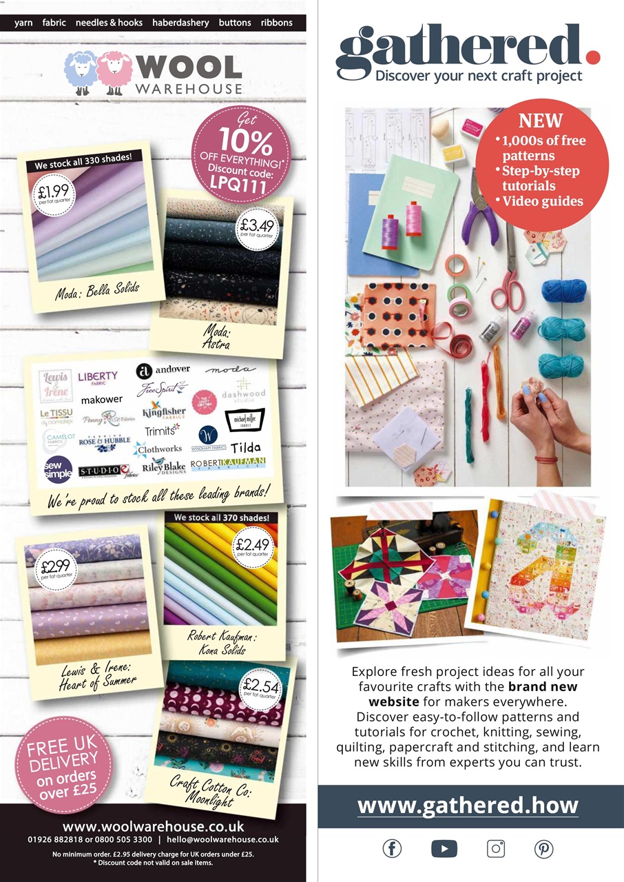 Love Patchwork & Quilting Preview Pages