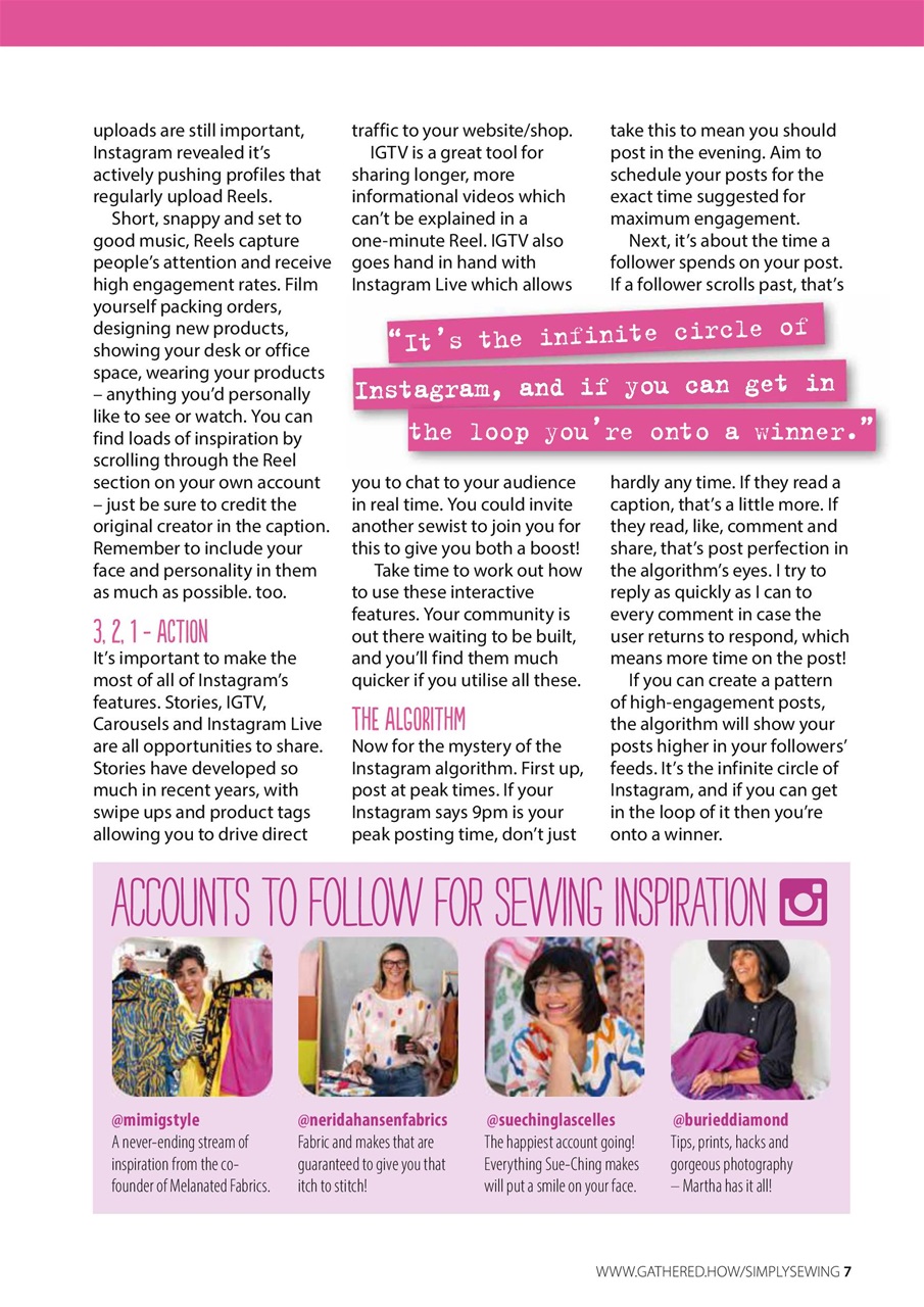 Simply Sewing Preview Pages