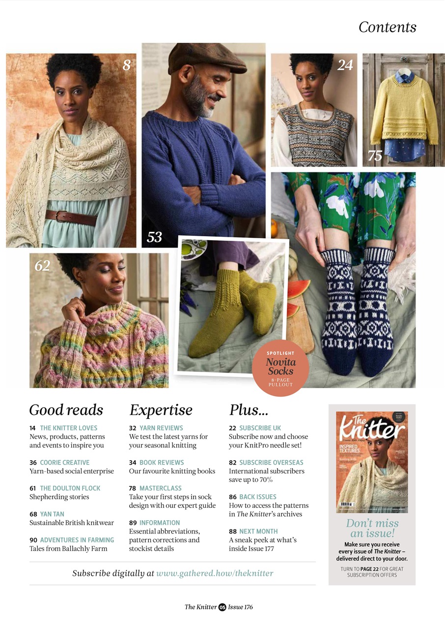The Knitter Preview Pages
