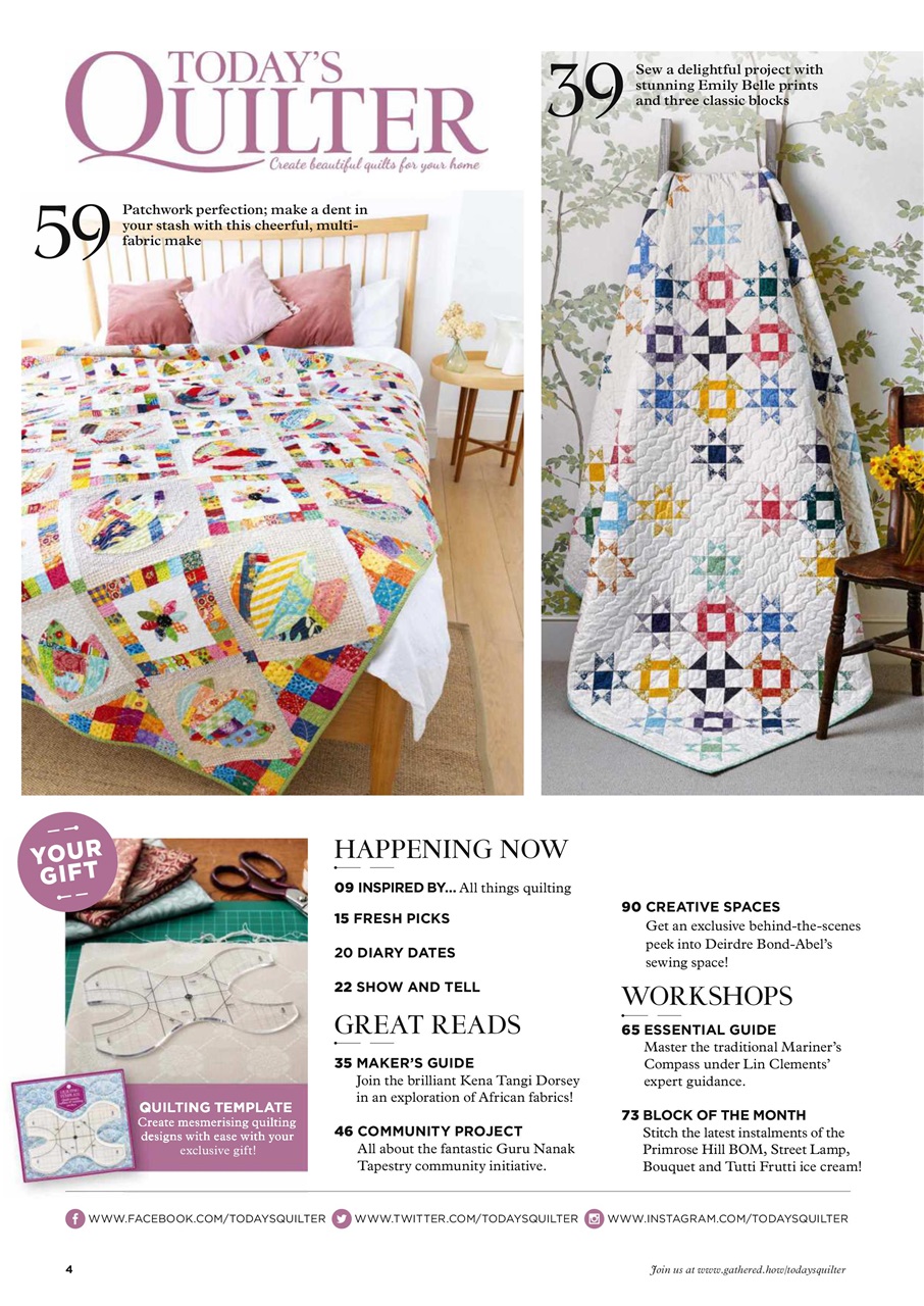 Today’s Quilter Preview Pages