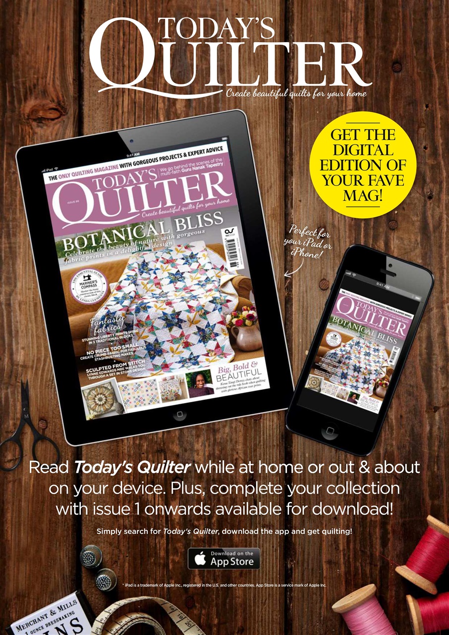 Today’s Quilter Preview Pages