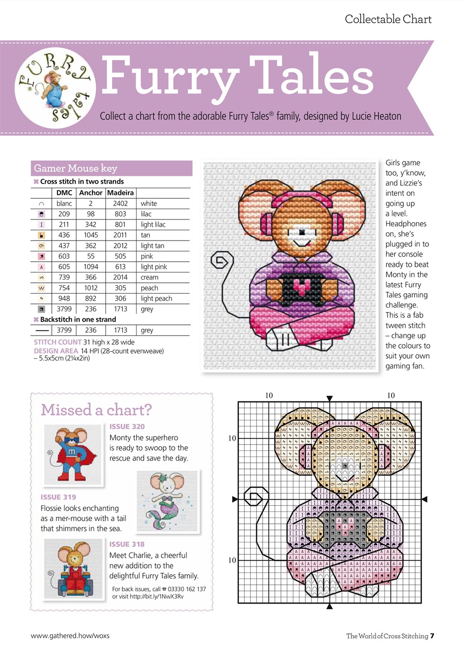The World of Cross Stitching Preview Pages