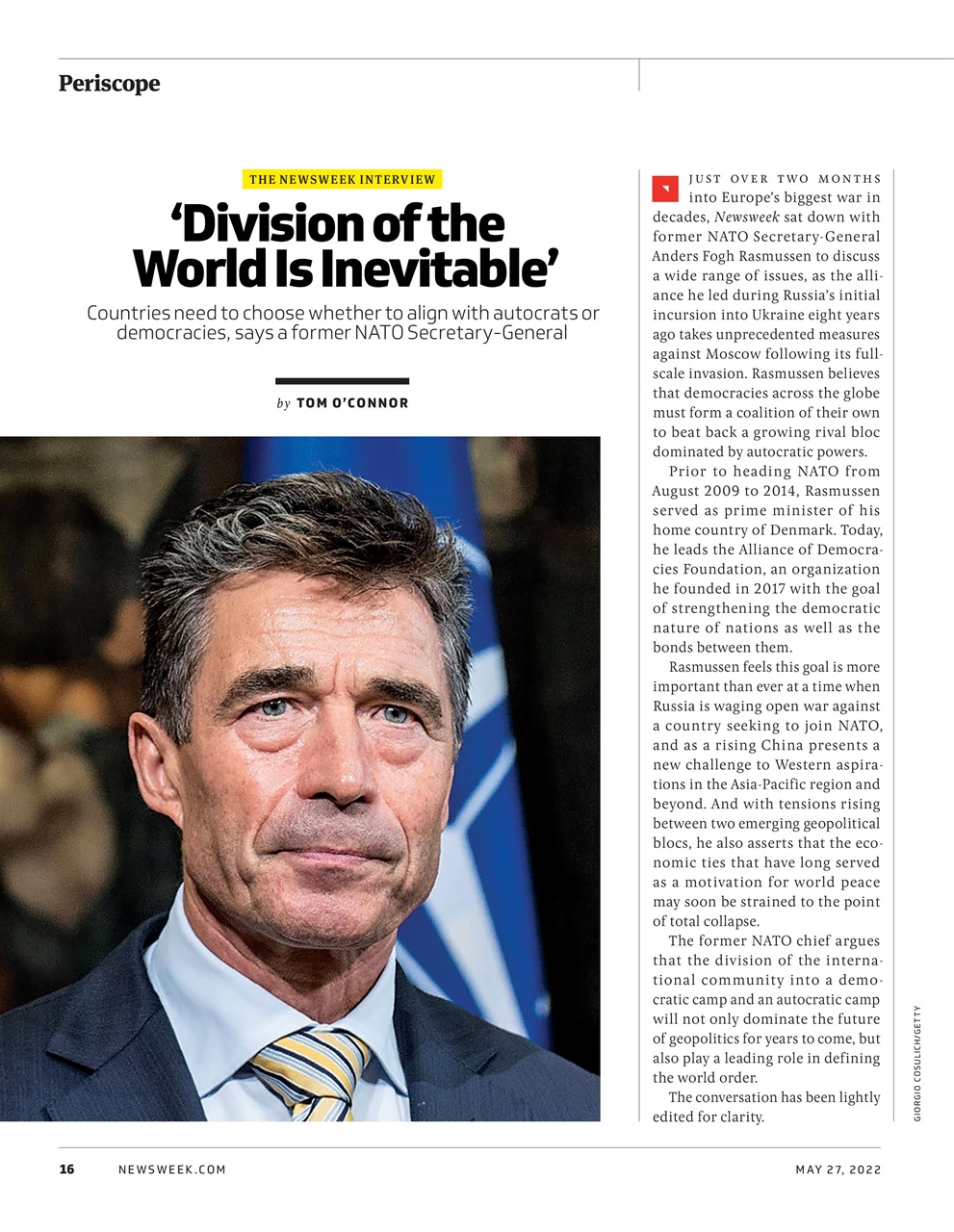 Newsweek International Preview Pages