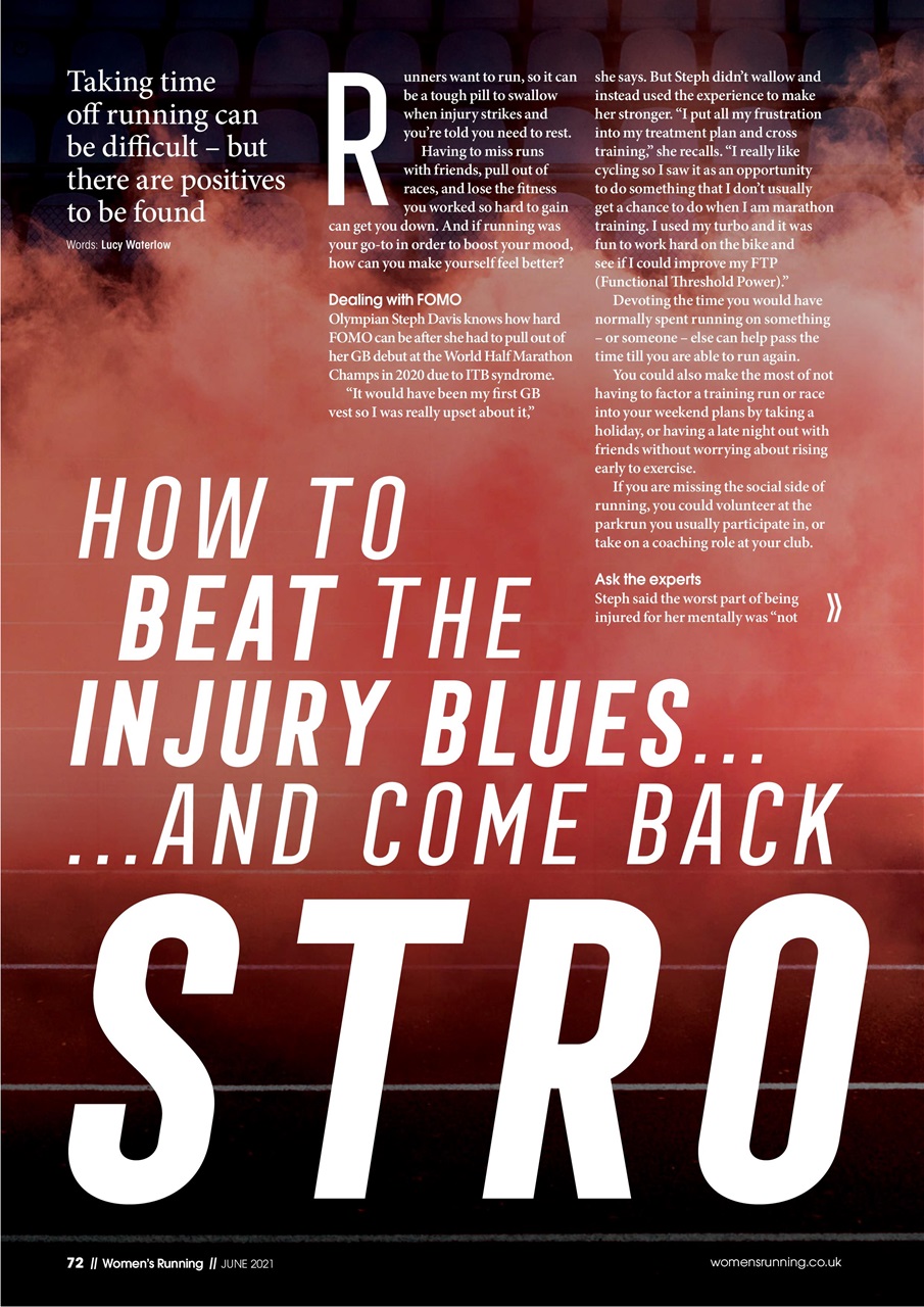 Women’s Running Preview Pages