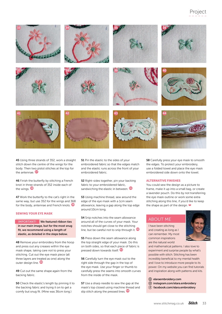 Stitch magazine Preview Pages