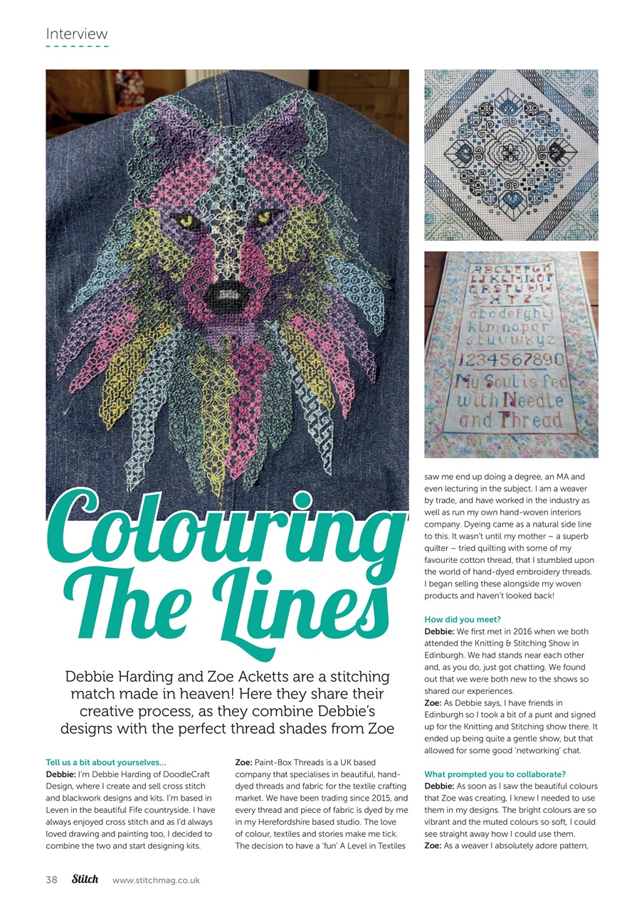 Stitch magazine Preview Pages