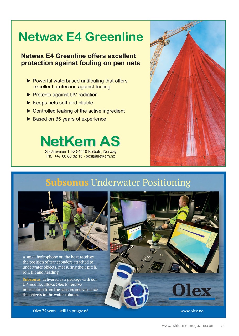 Fish Farmer Magazine Preview Pages