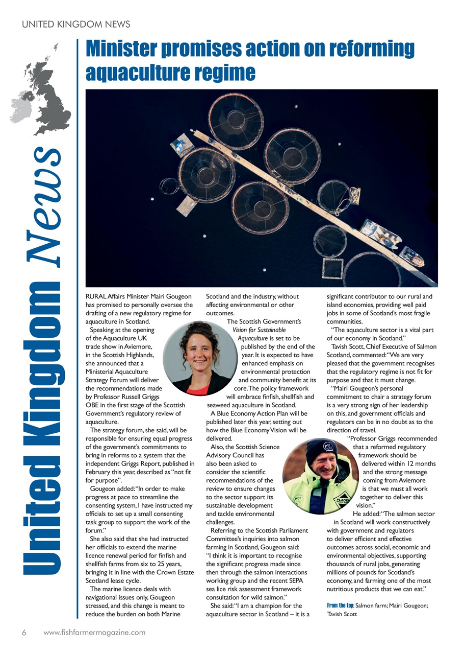 Fish Farmer Magazine Preview Pages