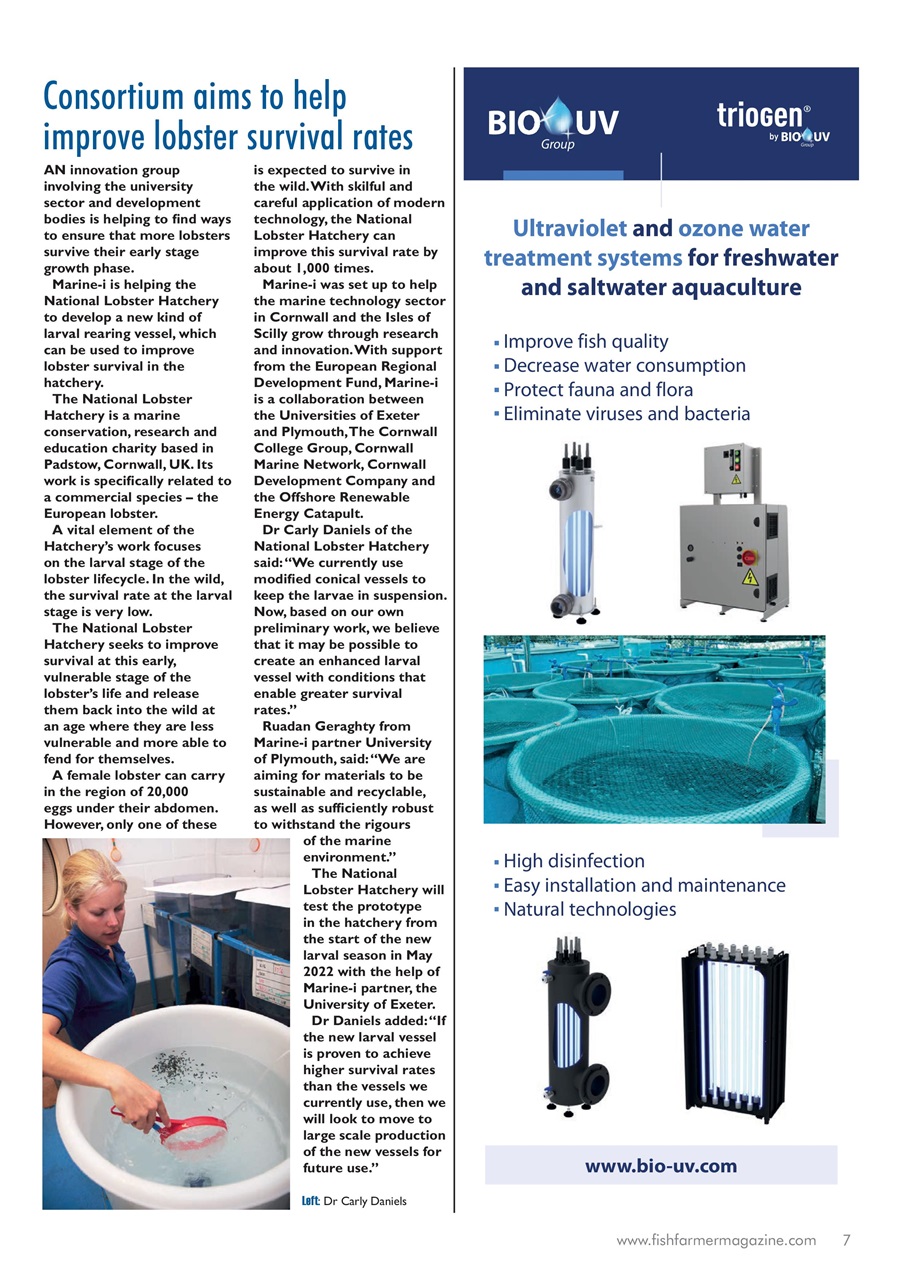 Fish Farmer Magazine Preview Pages