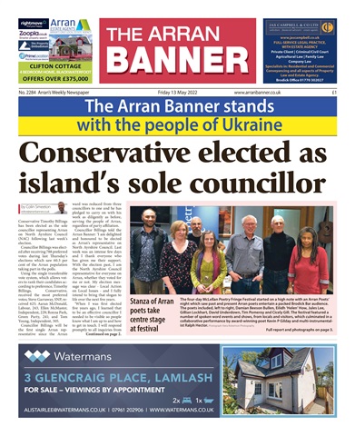 Arran Banner issue 13 May 2022