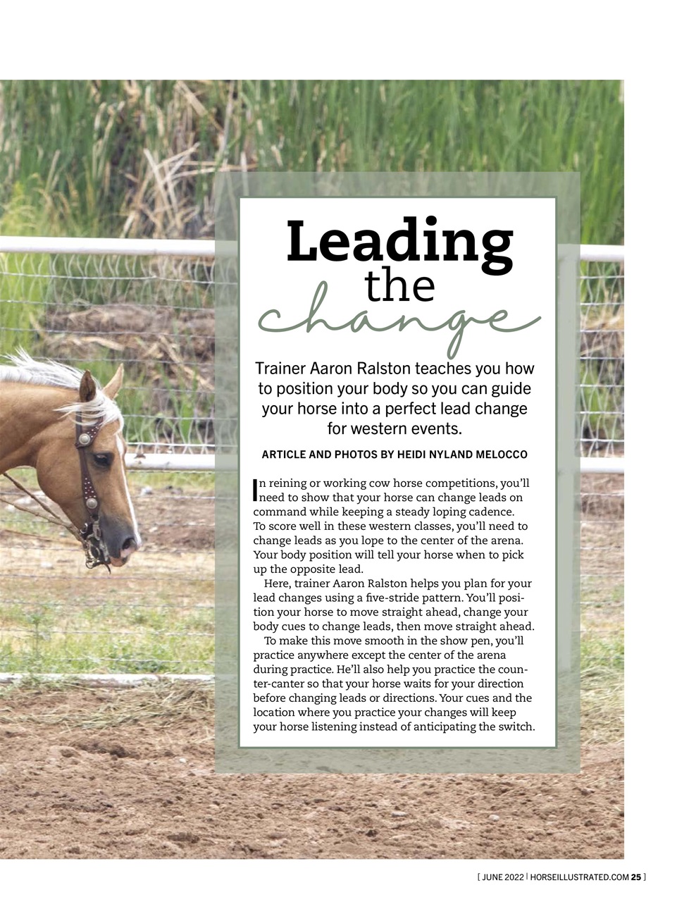 Horse Illustrated Magazine Preview Pages