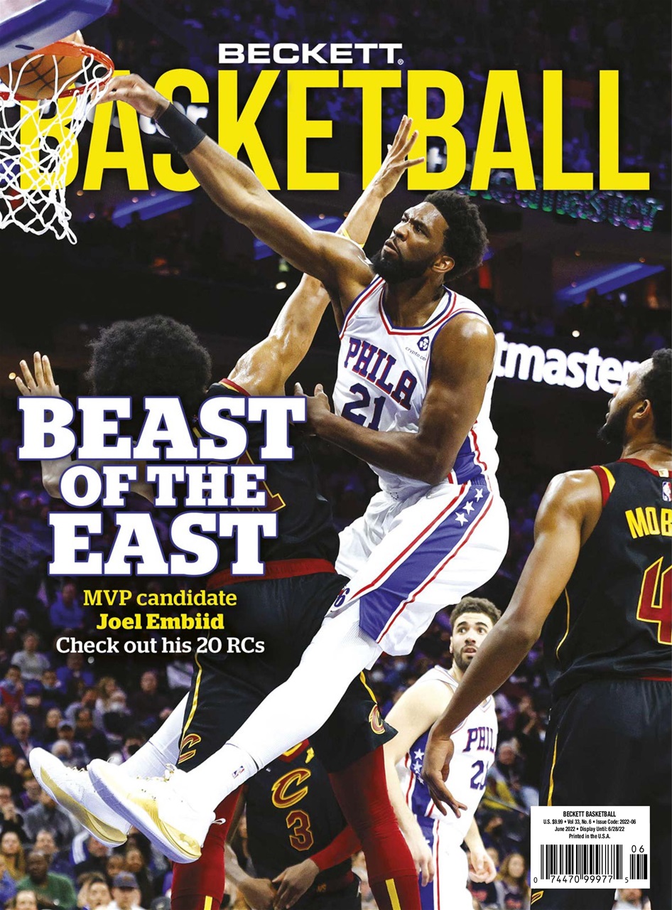 Beckett Basketball Magazine Preview Pages