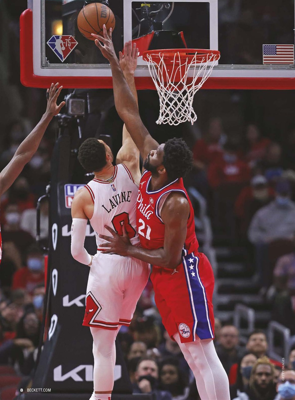 Beckett Basketball Magazine Preview Pages