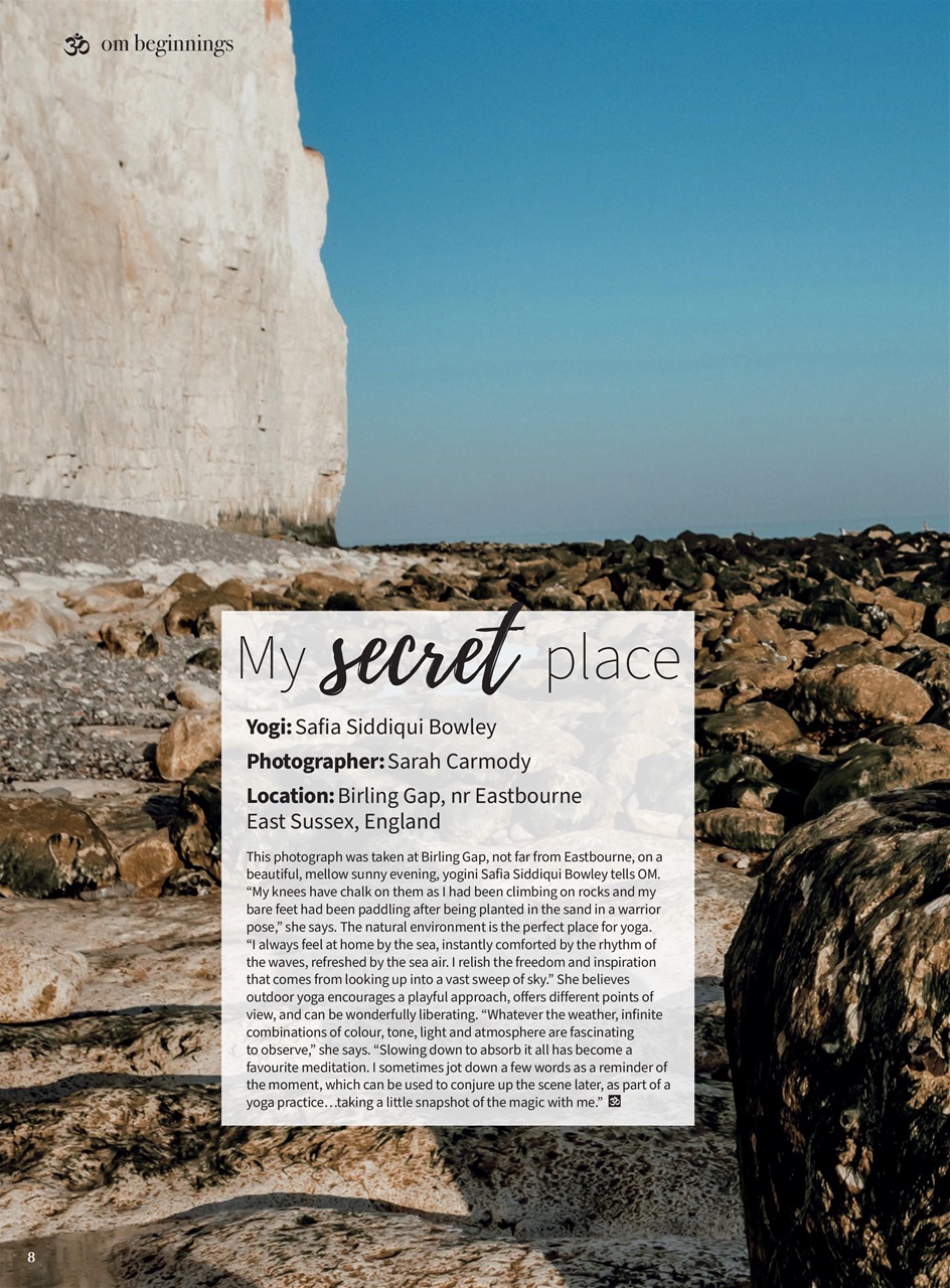 OM Yoga Magazine Preview Pages