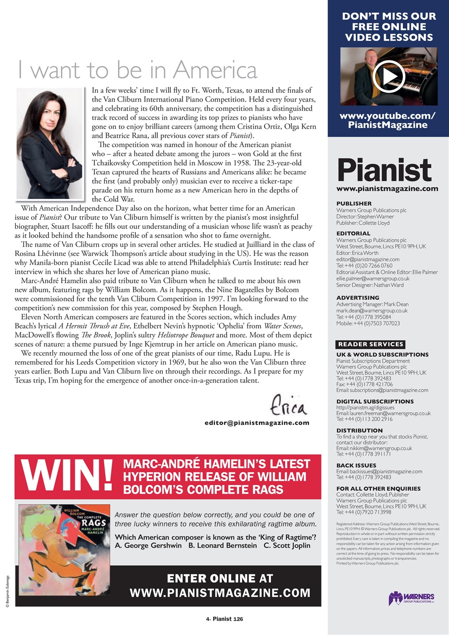 Pianist Preview Pages