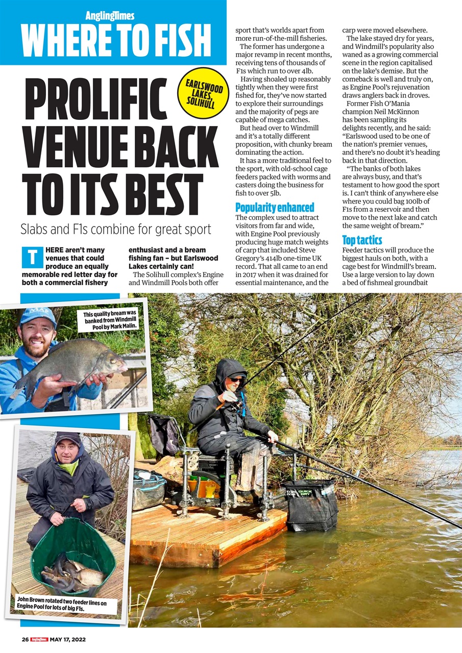 Angling Times Preview Pages
