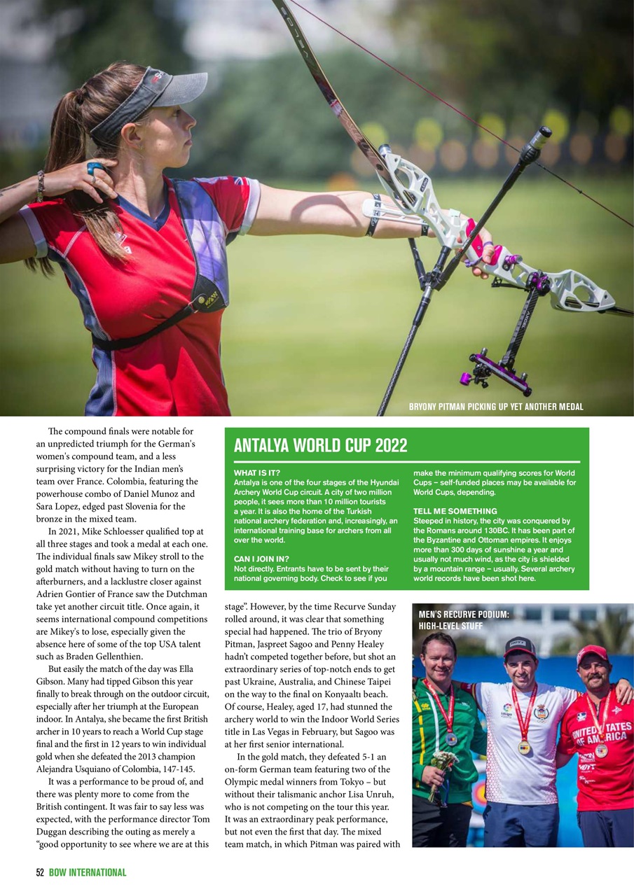 Bow International Preview Pages