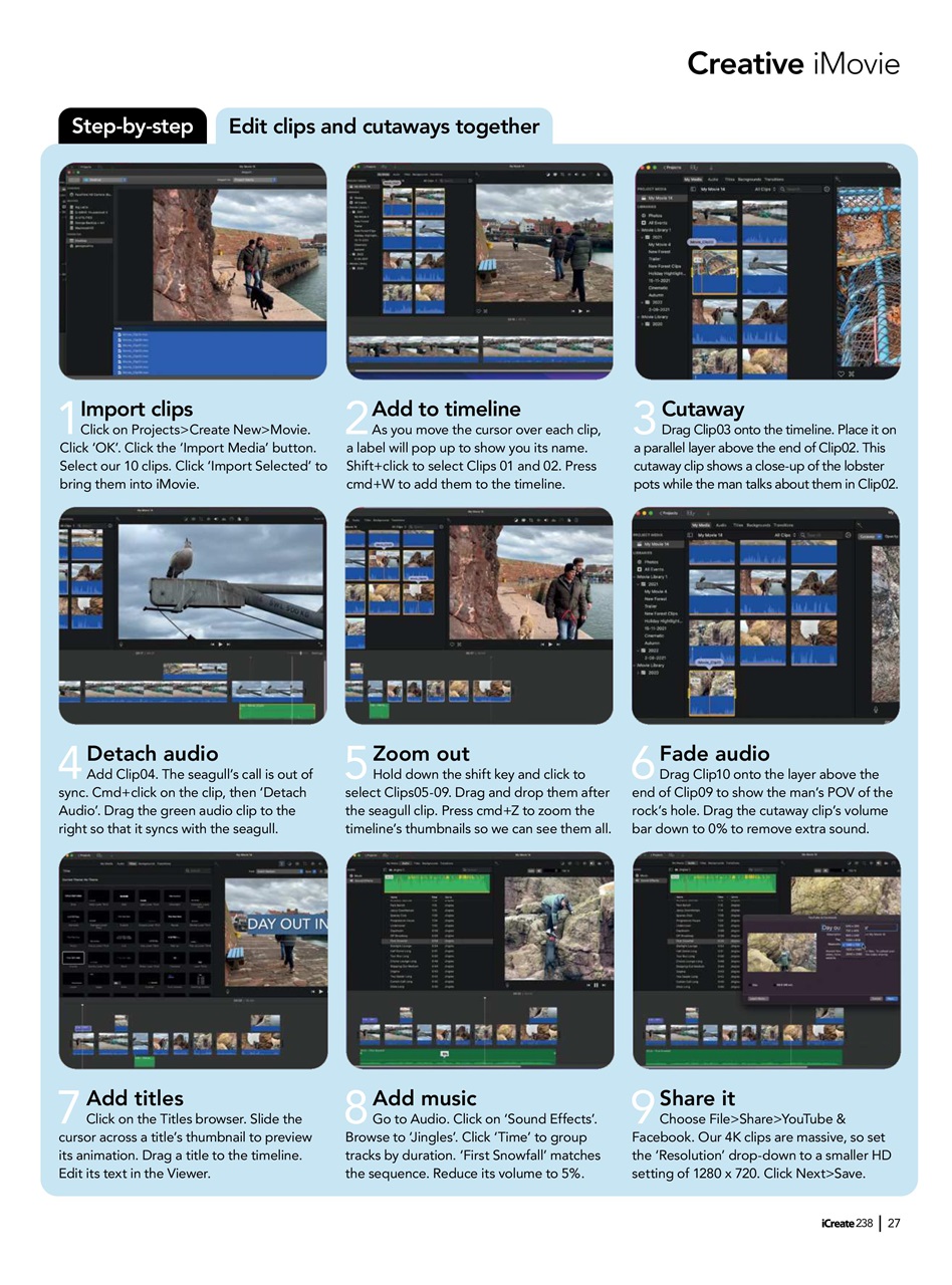 iCreate Preview Pages