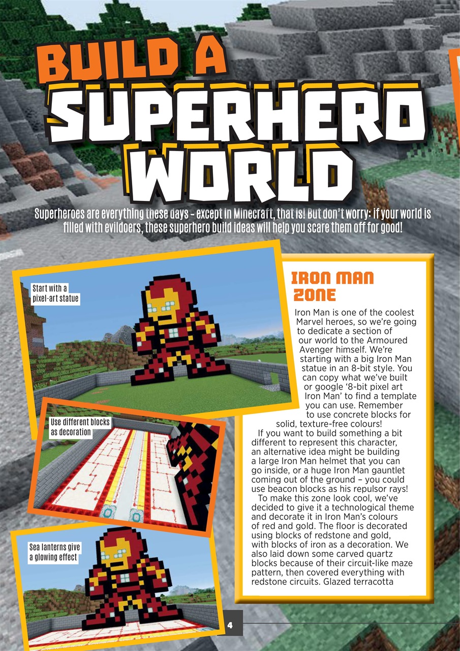 Minecraft World Preview Pages