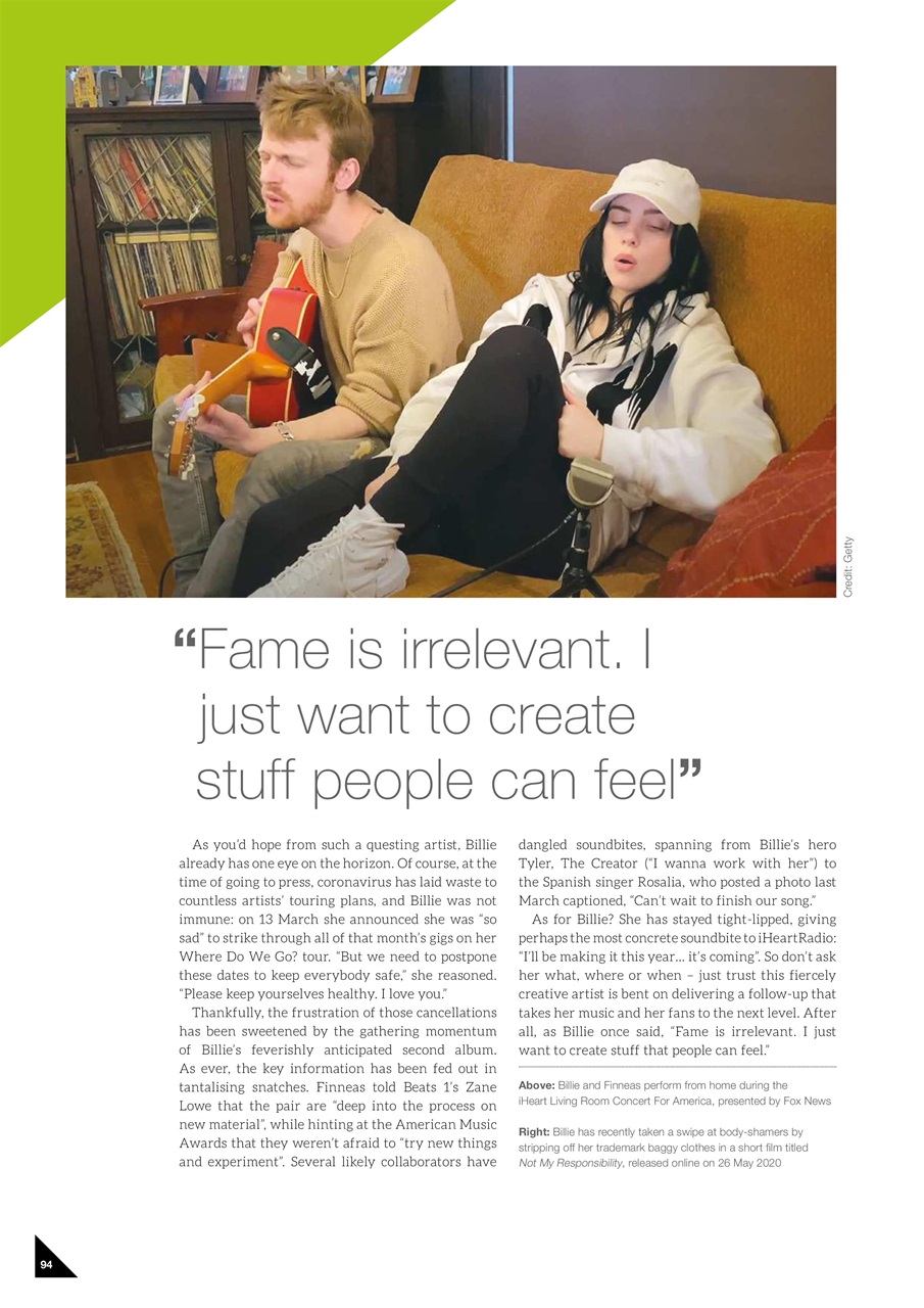 Music Magazine Preview Pages