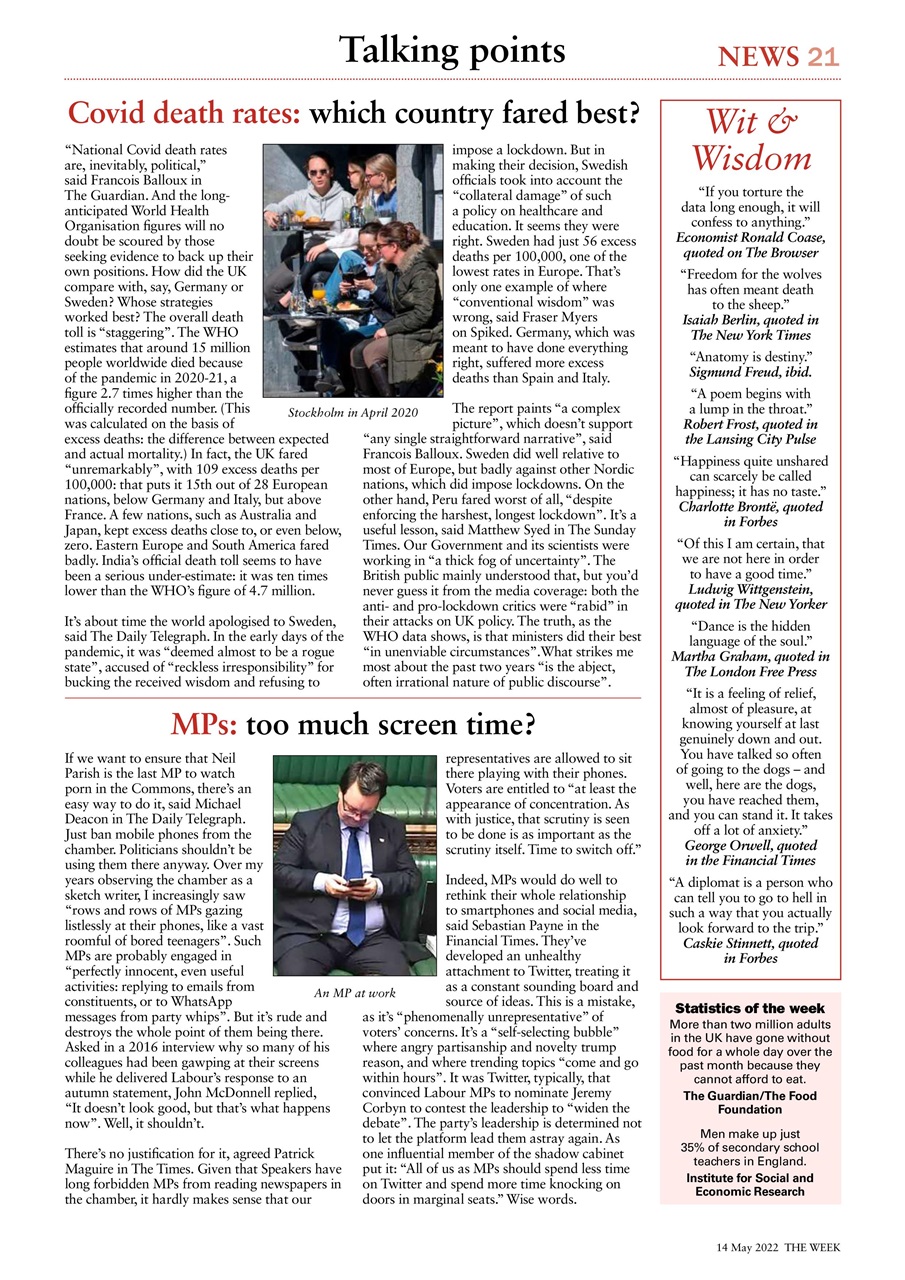 The Week Preview Pages