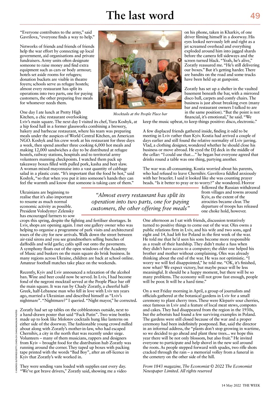 The Week Preview Pages