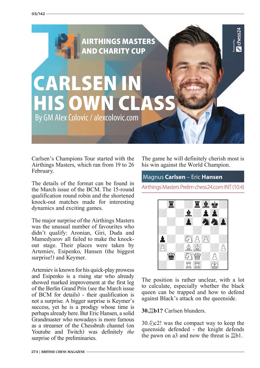 British Chess Magazine Preview Pages