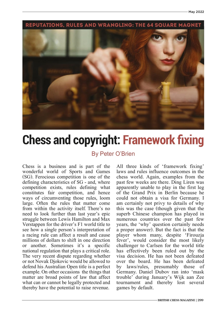 British Chess Magazine Preview Pages