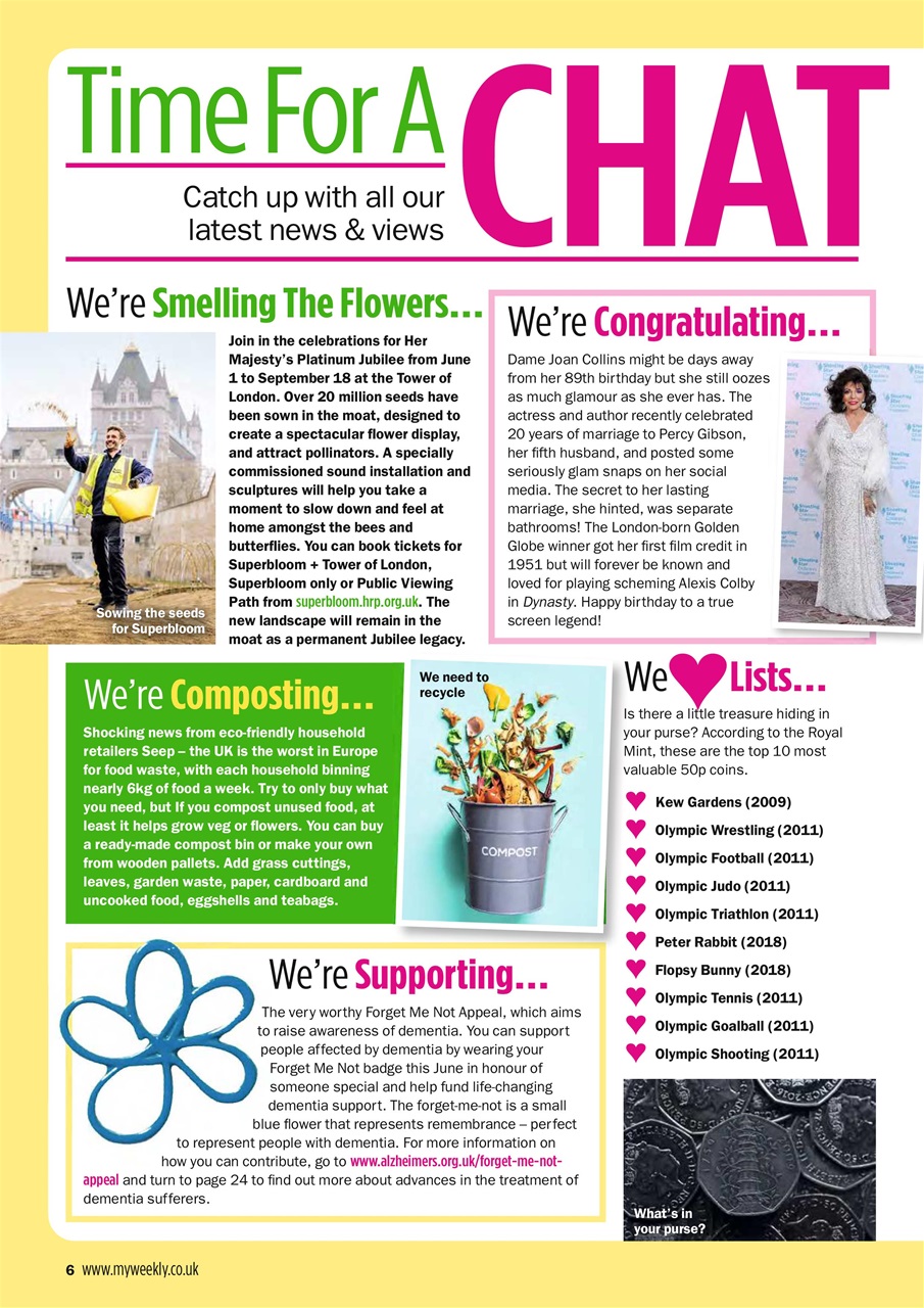 My Weekly Preview Pages