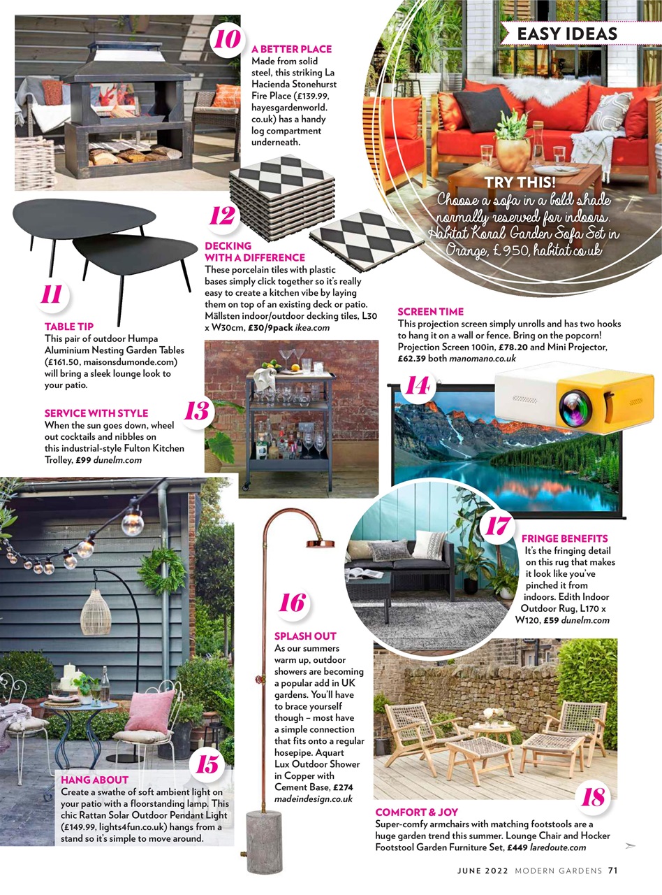 Modern Gardens Preview Pages