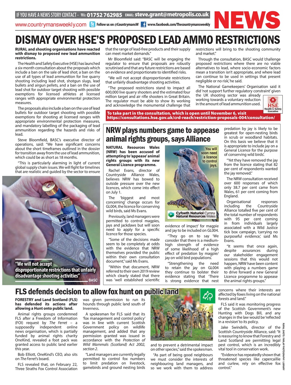 Countryman's Weekly Preview Pages