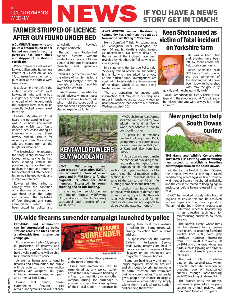Countryman's Weekly Preview Pages