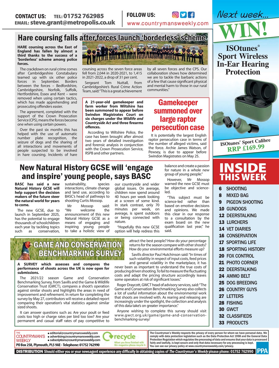 Countryman's Weekly Preview Pages