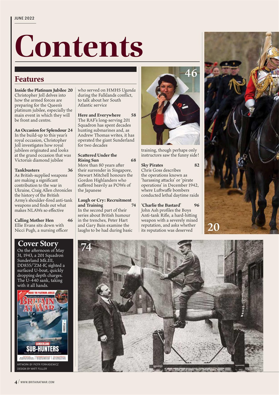 Britain at War Magazine Preview Pages