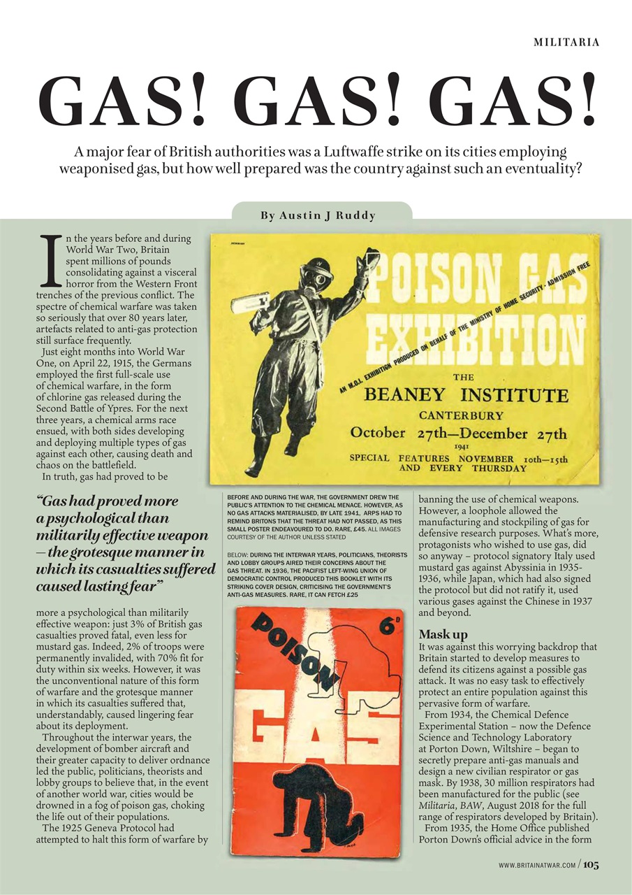 Britain at War Magazine Preview Pages