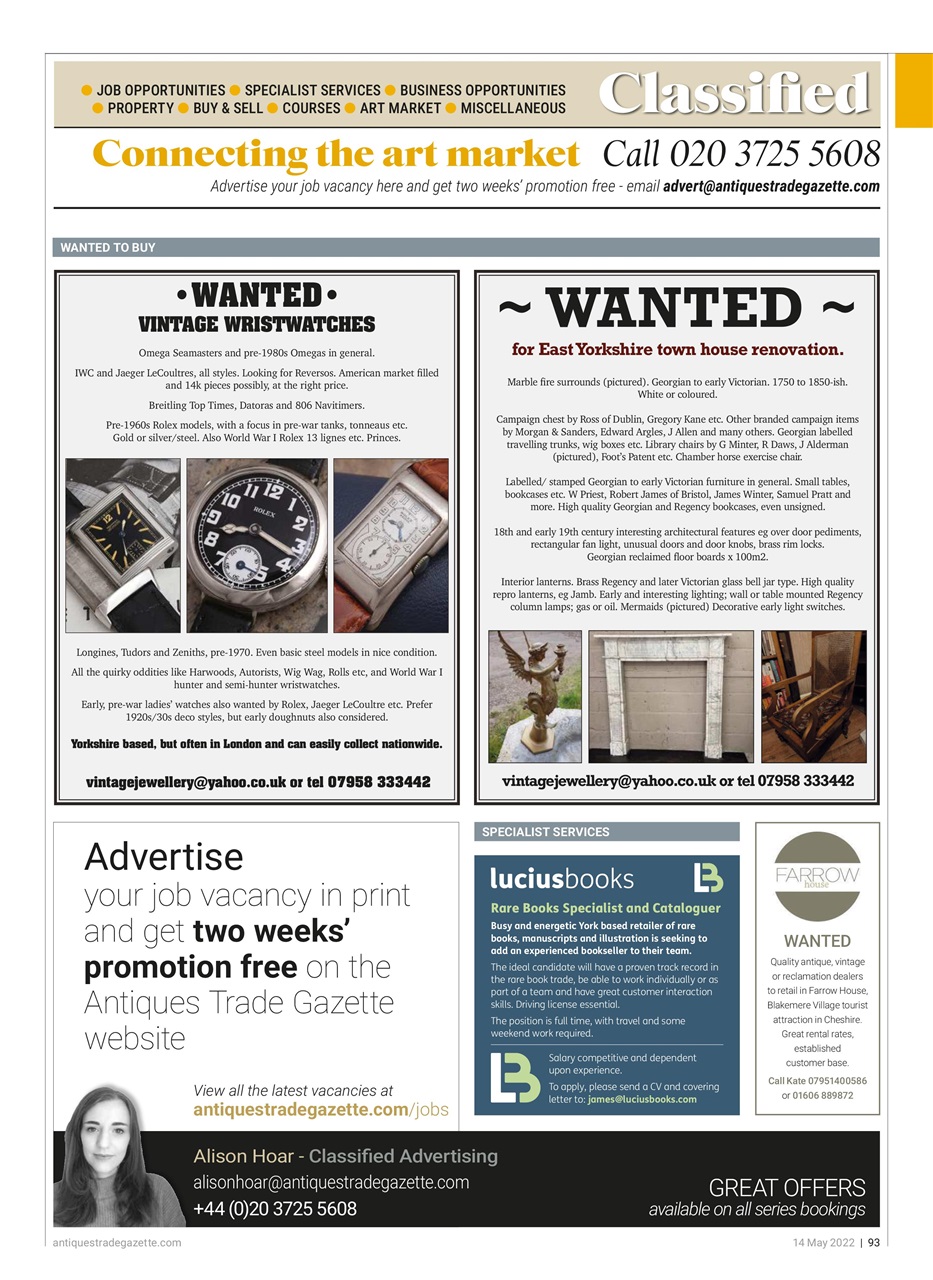 Antiques Trade Gazette Preview Pages