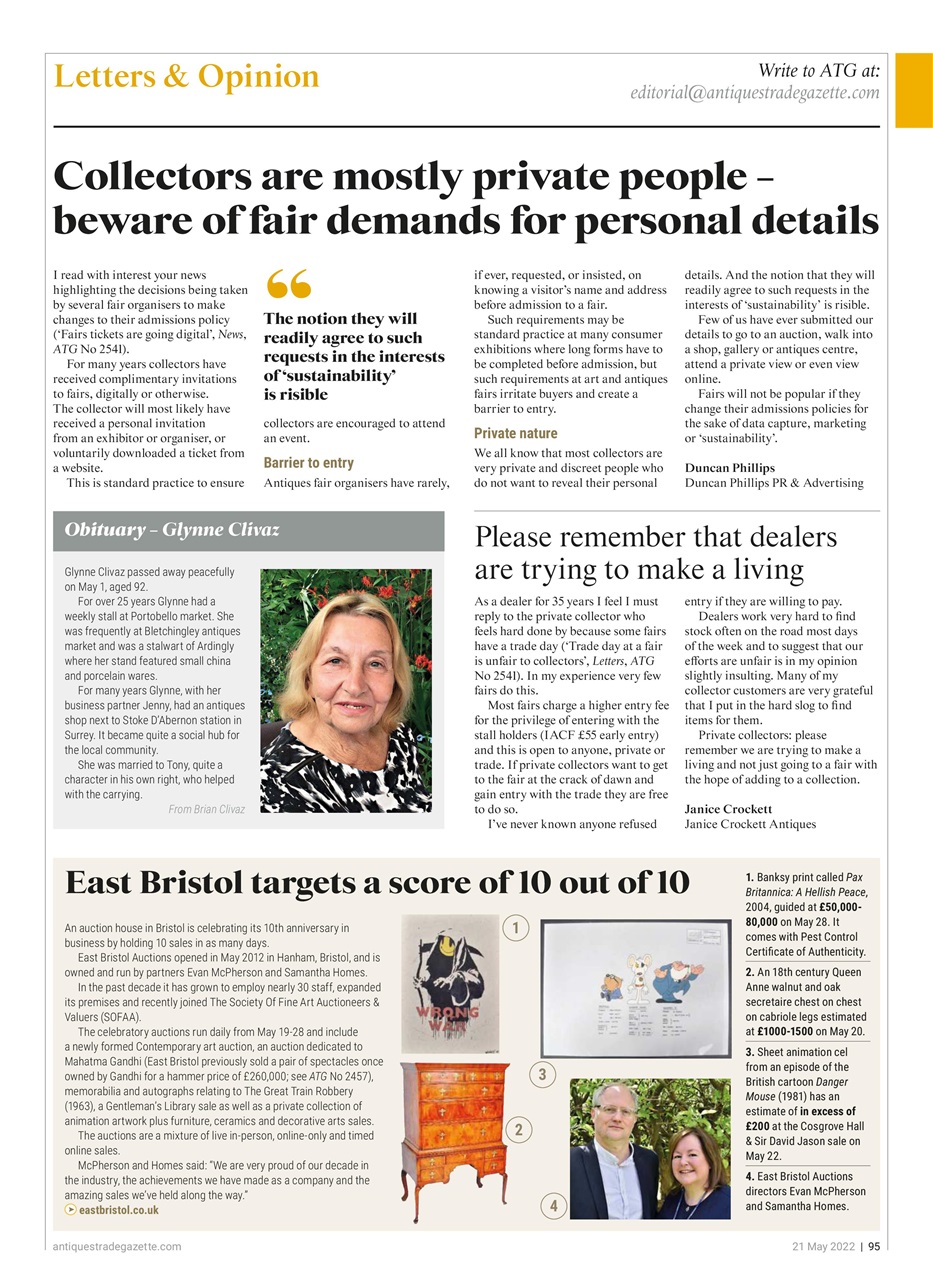 Antiques Trade Gazette Preview Pages