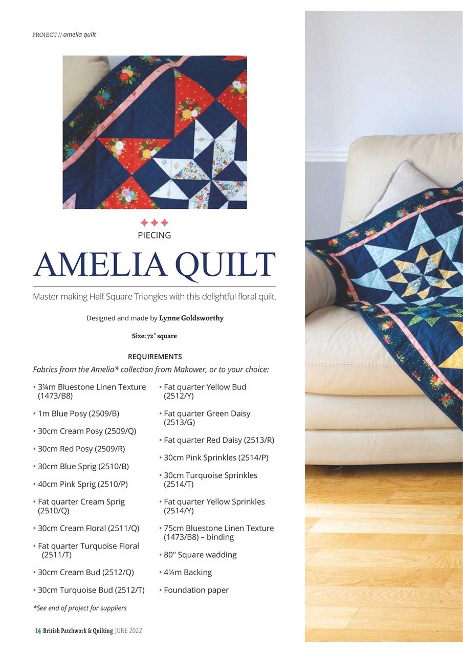 Patchwork and Quilting Preview Pages