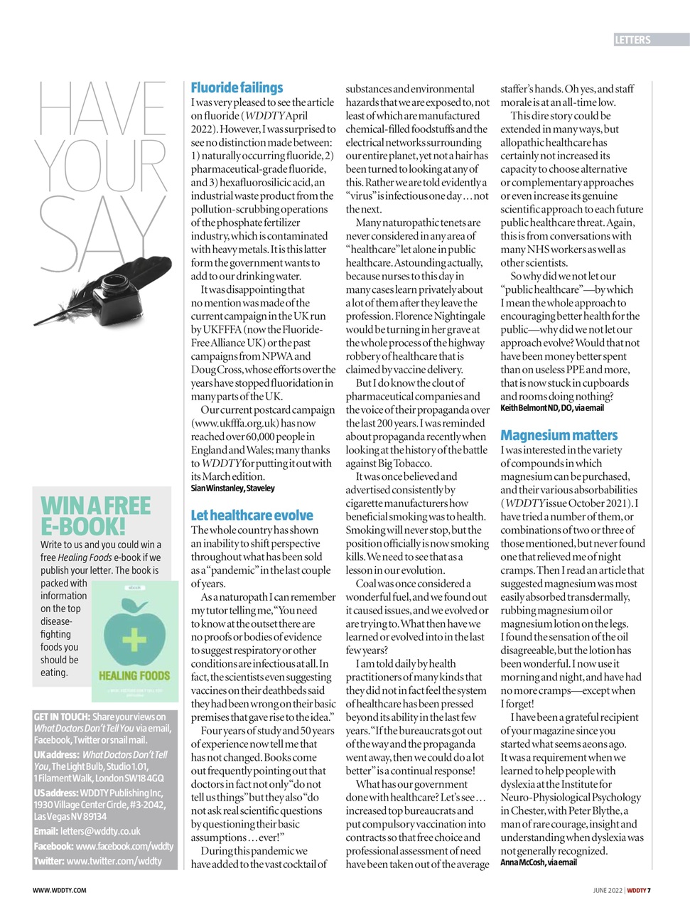 What Doctors Don't Tell You Preview Pages